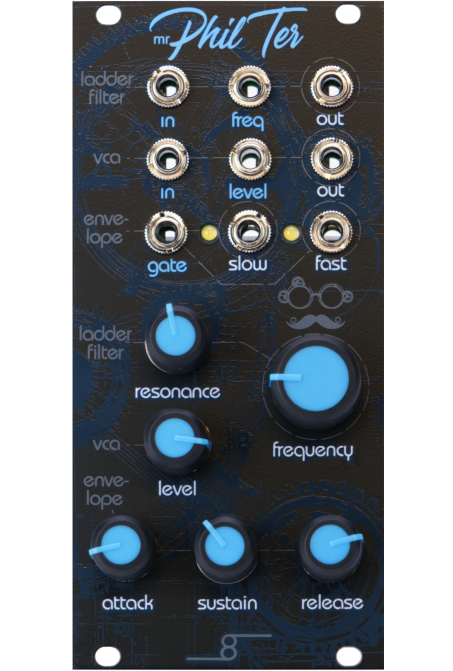 Mr. Phil Ter - VCA, envelope generator, and transistor ladder